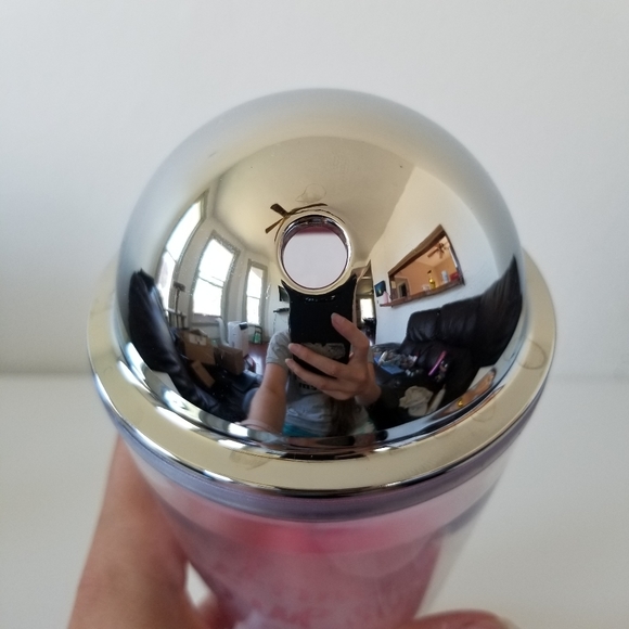 STARBUCKS Pink Frosted Frappuccino Lover Silver - Picture 5 of 9